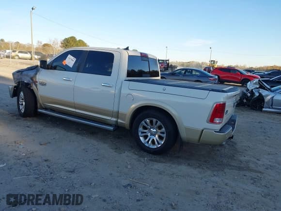 ✅ 2016 Ram 1500 Longhorn • VIN: 1C6RR7PM8GS189145 • Lot: 43675069. Listed on IAAI with Not provided. Free auction sales archive from the USA and detailed vehicle history report at DreamBid. Image 3.
