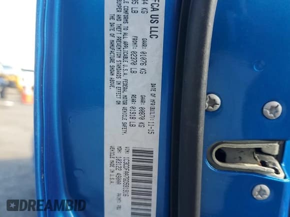 ✅ 2016 Dodge Dart SE • VIN: 1C3CDFAA7GD591916 • Lot: 82384345. Wystawiony na Copart z przebiegiem 64 669 mil. Bezpłatny archiwum sprzedaży aukcyjnych z USA i szczegółowy raport historii pojazdu na DreamBid. Zdjęcie 12.