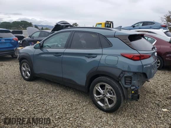 2022 Hyundai Kona SEL с VIN KM8K32AB7NU881304, выставлен на аукционе Copart как лот 86179825 с пробегом 41 287 миль миль и Списание • Salvage title. История ставок и продаж доступна на DreamBid. Изображение 2.