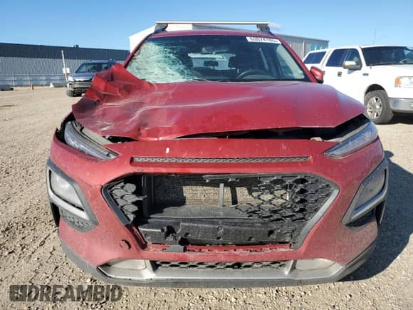 2021 Hyundai Kona SEL z VIN KM8K2CAA3MU607936, wystawiony jako Copart lot #63074185 z przebiegiem 157 011 mil mil oraz Szkoda całkowita • Salvage title. Historia ofert i sprzedaży dostępna na DreamBid. Obrazek 5.