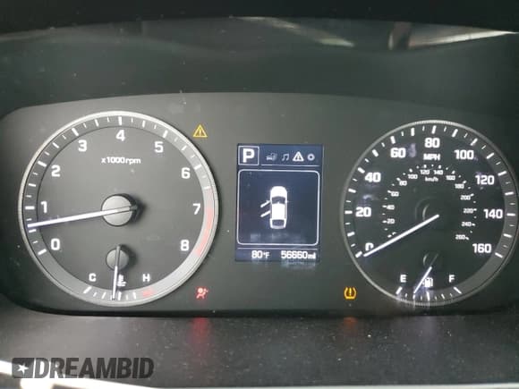 ✅ 2017 Hyundai Sonata Sport • VIN: 5NPE34AF0HH566553 • Lot: 49920703. Listed on Copart with 56,660 mi. Free auction sales archive from the USA and detailed vehicle history report at DreamBid. Image 9.