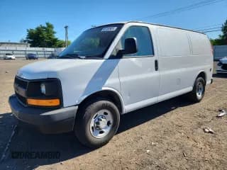 ✅ 2014 Chevrolet Express Cargo • VIN: 1GCWGFCA3E1189404 • Lot: 65152925. Listed on Copart with 113,029 mi. Free auction sales archive from the USA and detailed vehicle history report at DreamBid. Image 1.
