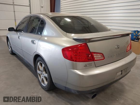 ✅ 2003 Infiniti G35 • VIN: JNKCV51E93M323058 • Лот: 42280508. Опубликован ранее на IAAI с пробегом 183 549 миль. Бесплатный доступ к архиву аукционных продаж из США и подробный отчёт об истории автомобиля на DreamBid. Изображение 3.
