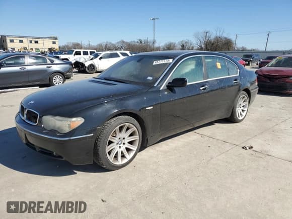 ✅ 2005 BMW 7 Series 745Li • VIN: WBAGN63535DS56267 • Lot: 45717775. Listed on Copart with Not provided. Free auction sales archive from the USA and detailed vehicle history report at DreamBid. Image 1.