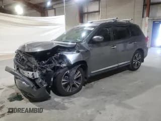 ✅ 2020 Nissan Pathfinder Platinum • VIN: 5N1DR2DM6LC577176 • Lot: 65829565. Listed on Copart with Not provided. Free auction sales archive from the USA and detailed vehicle history report at DreamBid. Image 1.