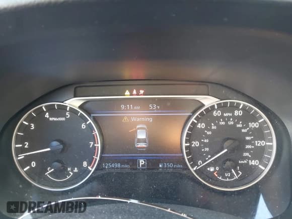 ✅ 2020 Nissan Altima S • VIN: 1N4BL4BV1LC178394 • Lot: 43506774. Listed on IAAI with 125,498 mi. Free auction sales archive from the USA and detailed vehicle history report at DreamBid. Image 7.