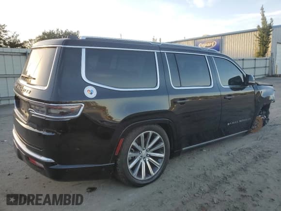 ✅ 2023 Jeep Grand Wagoneer • VIN: 1C4SJVEJ0PS506382 • Lot: 80200684. Listed on Copart with 59,534 mi. Free auction sales archive from the USA and detailed vehicle history report at DreamBid. Image 3.