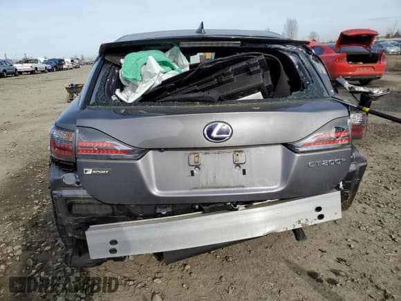 ✅ 2015 Lexus CT 200h • VIN: JTHKD5BH6F2230649 • Lot: 39028333. Wystawiony na Copart z przebiegiem 32 496 mil. Bezpłatny archiwum sprzedaży aukcyjnych z USA i szczegółowy raport historii pojazdu na DreamBid. Zdjęcie 6.