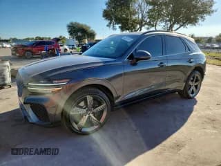 ✅ 2022 Genesis GV70 Sport • VIN: KMUMCDTC3NU042620 • Лот: 92831055. Опубликован ранее на Copart с пробегом 52 238 миль. Бесплатный доступ к архиву аукционных продаж из США и подробный отчёт об истории автомобиля на DreamBid. Изображение 1.