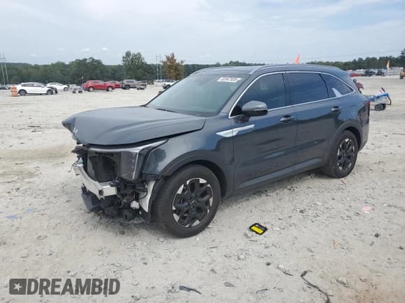 ✅ 2024 Kia Sorento S • VIN: 5XYRL4JC1RG291856 • Lot: 82047935. Listed on Copart with 23,183 mi. Free auction sales archive from the USA and detailed vehicle history report at DreamBid. Image 1.