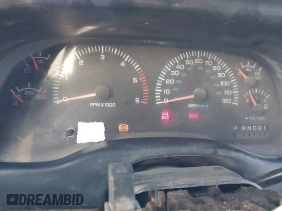 1998 Dodge Dakota SLT with VIN 1B7GL22X6WS766159, listed as a IAAI auction lot 43527309 with 222,104 mi miles and . Bid and sale history available at DreamBid. Image 7.