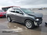 ✅ 2017 Nissan Rogue SV • VIN: KNMAT2MV9HP582387 • Lot: 43684167. Listed on IAAI with 130,250 mi. Free auction sales archive from the USA and detailed vehicle history report at DreamBid. Image 1.