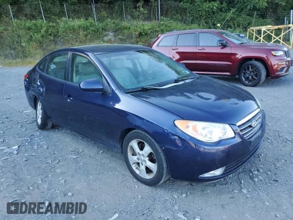 2008 Hyundai Elantra GLS z VIN KMHDU46D78U444855, wystawiony jako Copart lot #70801094 z przebiegiem 162 662 mil mil oraz Szkoda całkowita • Salvage title. Historia ofert i sprzedaży dostępna na DreamBid. Obrazek 4.