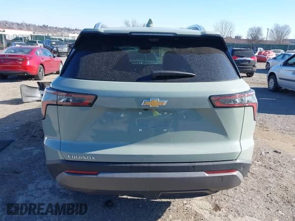 2025 Chevrolet Equinox FWD LT с VIN 3GNAXHEG2SL131819, выставлен на аукционе IAAI как лот 41700937 с пробегом 5 378 миль миль и . История ставок и продаж доступна на DreamBid. Изображение 16.