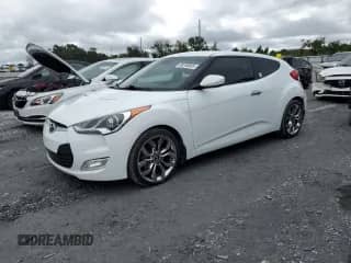 2015 Hyundai Veloster RE:FLEX с VIN KMHTC6ADXFU221448, выставлен на аукционе Copart как лот 80249685 с пробегом 104 259 миль миль и Списание • Salvage title. История ставок и продаж доступна на DreamBid. Изображение 1.