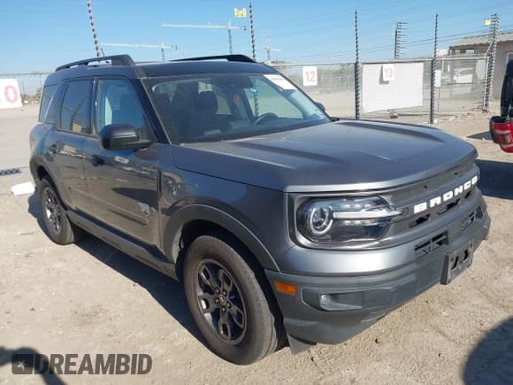 ✅ 2021 Ford Bronco Sport Big Bend • VIN: 3FMCR9B61MRA29243 • Lot: 43659000. Listed on IAAI with 52,454 mi. Free auction sales archive from the USA and detailed vehicle history report at DreamBid. Image 1.