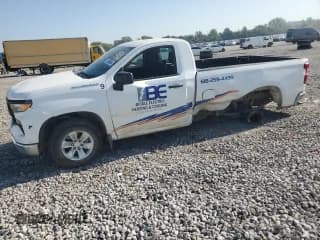 ✅ 2023 Chevrolet Silverado 1500 Work Truck • VIN: 3GCNAAED4PG190119 • Lot: 71609865. Listed on Copart with 38,357 mi. Free auction sales archive from the USA and detailed vehicle history report at DreamBid. Image 1.