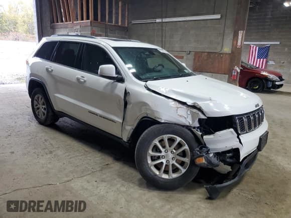 ✅ 2021 Jeep Grand Cherokee Laredo X • VIN: 1C4RJFAG1MC652892 • Lot: 86095865. Listed on Copart with 52,755 mi. Free auction sales archive from the USA and detailed vehicle history report at DreamBid. Image 4.