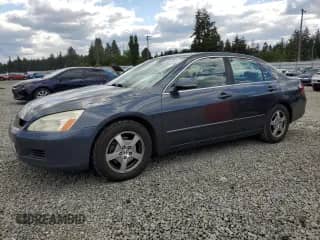 2007 Honda Accord with VIN JHMCN36567C001583, listed as a Copart auction lot 58063835 with 191,130 mi miles and Salvage title. Bid and sale history available at DreamBid. Image 1.