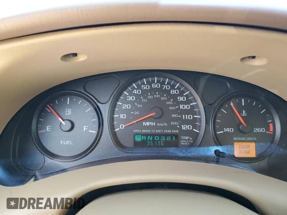 2000 Chevrolet Impala with VIN 2G1WF55K5Y9153046, listed as a Copart auction lot 54844885 with 35,136 mi miles and Salvage title. Bid and sale history available at DreamBid. Image 9.
