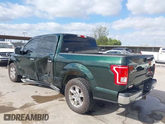 ✅ 2015 Ford F-150 XLT • VIN: 1FTEW1CP8FKE71183 • Lot: 43711877. Listed on IAAI with Not provided. Free auction sales archive from the USA and detailed vehicle history report at DreamBid. Image 3.