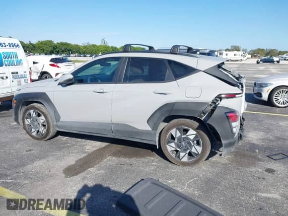 2024 Hyundai Kona SEL with VIN KM8HB3AB4RU137040, listed as a IAAI auction lot 41280653 with 13,659 mi miles and . Bid and sale history available at DreamBid. Image 14.
