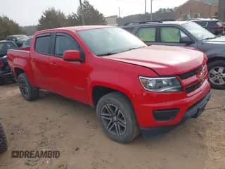 2020 Chevrolet Colorado 2WD Work Truck with VIN 1GCGSBEA3L1162371, listed as a IAAI auction lot 41459602 with 126,428 mi miles and . Bid and sale history available at DreamBid. Image 1.