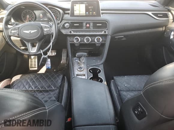 ✅ 2020 Genesis G70 3.3T • VIN: KMTG34LE9LU053508 • Lot: 75052004. Listed on Copart with 135,388 mi. Free auction sales archive from the USA and detailed vehicle history report at DreamBid. Image 8.