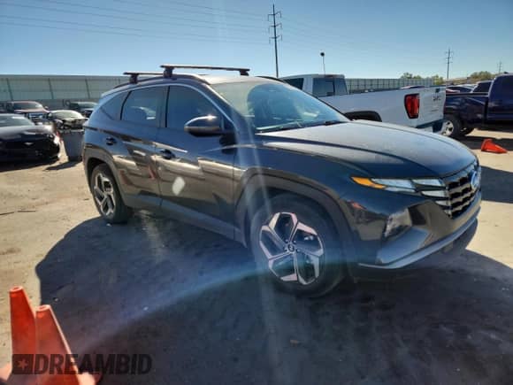 2024 Hyundai Tucson SEL with VIN 5NMJF3DE4RH360007, listed as a Copart auction lot 89502435 with 17,503 mi miles and Salvage title. Bid and sale history available at DreamBid. Image 4.