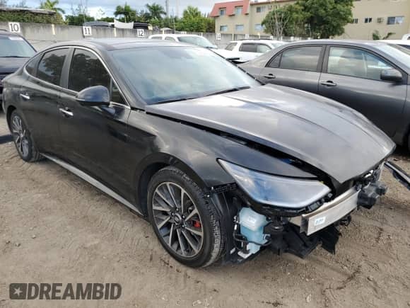 2020 Hyundai Sonata Limited z VIN 5NPEH4J21LH022375, wystawiony jako Copart lot #70062332 z przebiegiem 25 134 mil mil oraz . Historia ofert i sprzedaży dostępna na DreamBid. Obrazek 4.