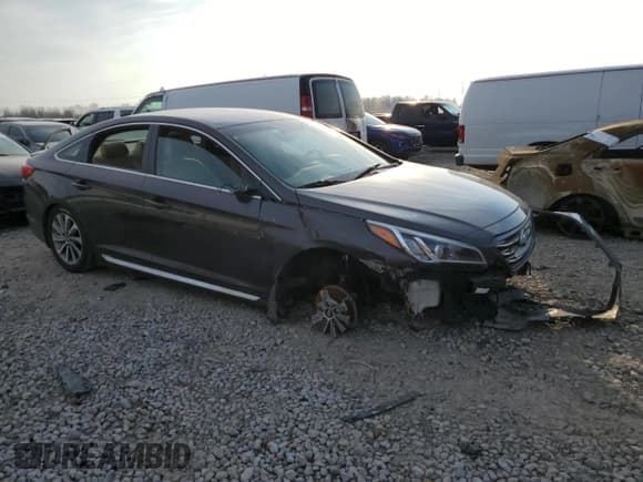 ✅ 2017 Hyundai Sonata Sport • VIN: 5NPE34AF4HH451292 • Лот: 40229593. Опубликован ранее на Copart с пробегом 152 859 миль. Бесплатный доступ к архиву аукционных продаж из США и подробный отчёт об истории автомобиля на DreamBid. Изображение 4.