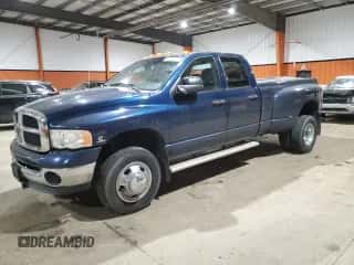 2005 Dodge 3500 SLT z VIN 3D7MS48C95G739703, wystawiony jako Copart lot #83249554 z przebiegiem 291 572 mil mil oraz Czysty tytuł • Clean title. Historia ofert i sprzedaży dostępna na DreamBid. Obrazek 1.