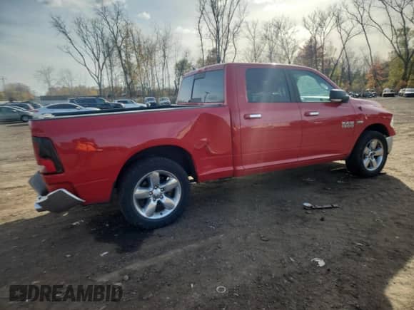2018 Ram 1500 Big Horn with VIN 1C6RR7TT8JS150365, listed as a Copart auction lot 89542795 with 85,101 mi miles and Salvage title. Bid and sale history available at DreamBid. Image 3.