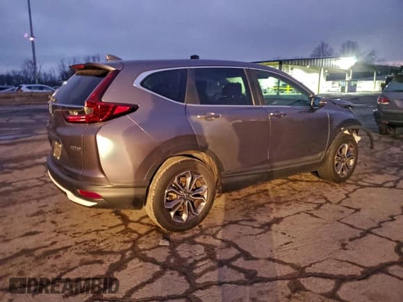 ✅ 2021 Honda CR-V EX • VIN: 2HKRW2H55MH615038 • Lot: 93931155. Listed on Copart with 47,667 mi. Free auction sales archive from the USA and detailed vehicle history report at DreamBid. Image 3.