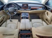 ✅ 2014 Audi A8 3.0L TDI • VIN: WAURMAFD2EN000925 • Lot: 94174215. Wystawiony na Copart z przebiegiem 117 844 mil. Bezpłatny archiwum sprzedaży aukcyjnych z USA i szczegółowy raport historii pojazdu na DreamBid. Zdjęcie 8.