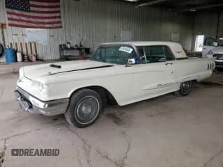 ✅ 1960 Ford Thunderbird • VIN: 0Y71Y129317 • Лот: 67683655. Опубликован ранее на Copart с пробегом 44 994 миль. Бесплатный доступ к архиву аукционных продаж из США и подробный отчёт об истории автомобиля на DreamBid. Изображение 1.