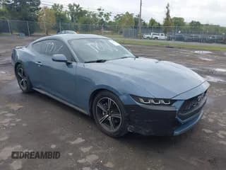 ✅ 2024 Ford Mustang EcoBoost Premium • VIN: 1FA6P8TH5R5147149 • Lot: 43300846. Listed on IAAI with 17,425 mi. Free auction sales archive from the USA and detailed vehicle history report at DreamBid. Image 1.