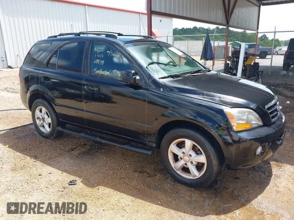 ✅ 2007 Kia Sorento LX • VIN: KNDJD736275689599 • Lot: 42678914. Wystawiony na IAAI z przebiegiem 168 542 mil. Bezpłatny archiwum sprzedaży aukcyjnych z USA i szczegółowy raport historii pojazdu na DreamBid. Zdjęcie 1.