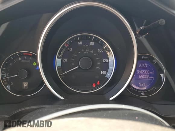 ✅ 2019 Honda Fit LX • VIN: 3HGGK5H4XKM741416 • Lot: 53819705. Listed on Copart with 46,500 mi. Free auction sales archive from the USA and detailed vehicle history report at DreamBid. Image 9.