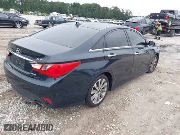 2014 Hyundai Sonata Limited z VIN 5NPEC4AB4EH925380, wystawiony jako IAAI lot #43455968 z przebiegiem 228 729 mil mil oraz . Historia ofert i sprzedaży dostępna na DreamBid. Obrazek 4.