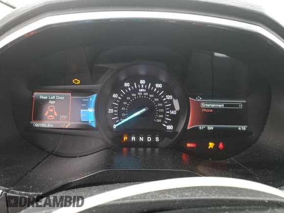 ✅ 2020 Ford Edge Titanium • VIN: 2FMPK4K98LBA71795 • Lot: 90350875. Wystawiony na Copart z przebiegiem 92 560 mil. Bezpłatny archiwum sprzedaży aukcyjnych z USA i szczegółowy raport historii pojazdu na DreamBid. Zdjęcie 9.