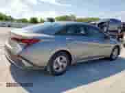 2024 Hyundai Elantra SE with VIN KMHLL4DGXRU792551, listed as a Copart auction lot 69826255 with 28,058 mi miles and Salvage title. Bid and sale history available at DreamBid. Image 3.