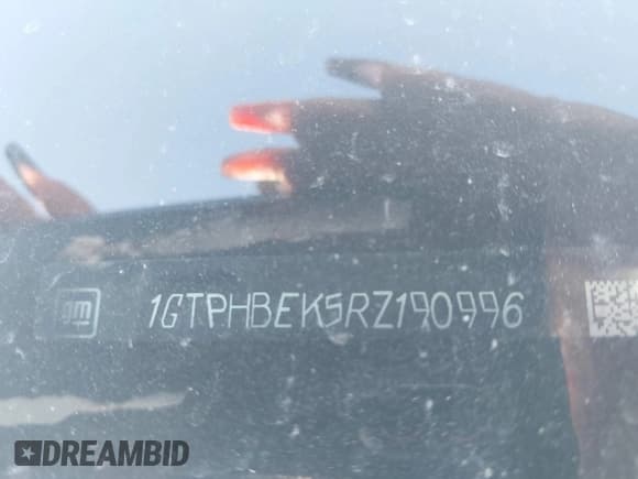 ✅ 2024 GMC Sierra 1500 • VIN: 1GTPHBEK5RZ190996 • Лот: 43595513. Опубликован ранее на IAAI с пробегом 55 062 миль. Бесплатный доступ к архиву аукционных продаж из США и подробный отчёт об истории автомобиля на DreamBid. Изображение 9.