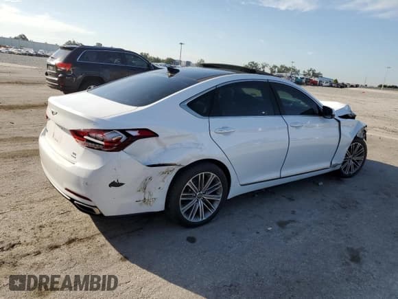 ✅ 2017 Genesis G80 3.8L • VIN: KMHGN4JE9HU171783 • Lot: 67544905. Listed on Copart with 89,540 mi. Free auction sales archive from the USA and detailed vehicle history report at DreamBid. Image 3.