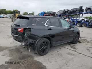 2020 Chevrolet Equinox LT z VIN 2GNAXKEV2L6285321, wystawiony jako Copart lot #83754165 z przebiegiem 78 555 mil mil oraz Szkoda całkowita • Salvage title. Historia ofert i sprzedaży dostępna na DreamBid. Obrazek 3.