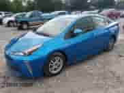 2022 Toyota Prius XLE with VIN JTDL9MFU7N3038576, listed as a Copart auction lot 84036345 with 62,195 mi miles and Salvage title. Bid and sale history available at DreamBid. Image 1.