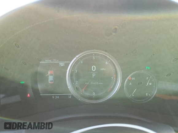 ✅ 2018 Lexus GS 350 • VIN: JTHCZ1BL7JA007862 • Lot: 62030325. Listed on Copart with 59,405 mi. Free auction sales archive from the USA and detailed vehicle history report at DreamBid. Image 9.