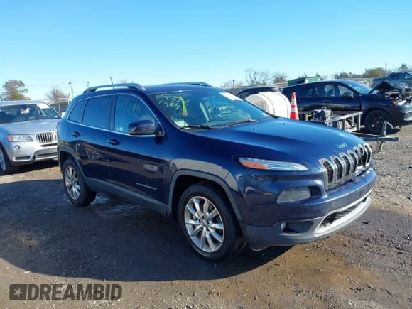 ✅ 2016 Jeep Cherokee Limited • VIN: 1C4PJMDB0GW151409 • Lot: 43711984. Wystawiony na IAAI z przebiegiem 227 545 mil. Bezpłatny archiwum sprzedaży aukcyjnych z USA i szczegółowy raport historii pojazdu na DreamBid. Zdjęcie 1.