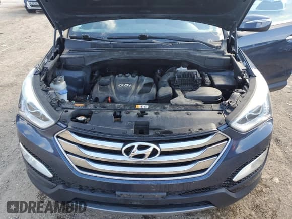 ✅ 2015 Hyundai Santa Fe • VIN: 5XYZU3LBXFG264162 • Lot: 89681285. Listed on Copart with 96,828 mi. Free auction sales archive from the USA and detailed vehicle history report at DreamBid. Image 11.