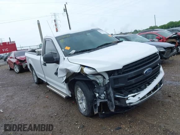 ✅ 2019 Ford F-150 XL • VIN: 1FTMF1C52KKD08601 • Lot: 42256484. Listed on IAAI with 83,417 mi. Free auction sales archive from the USA and detailed vehicle history report at DreamBid. Image 1.